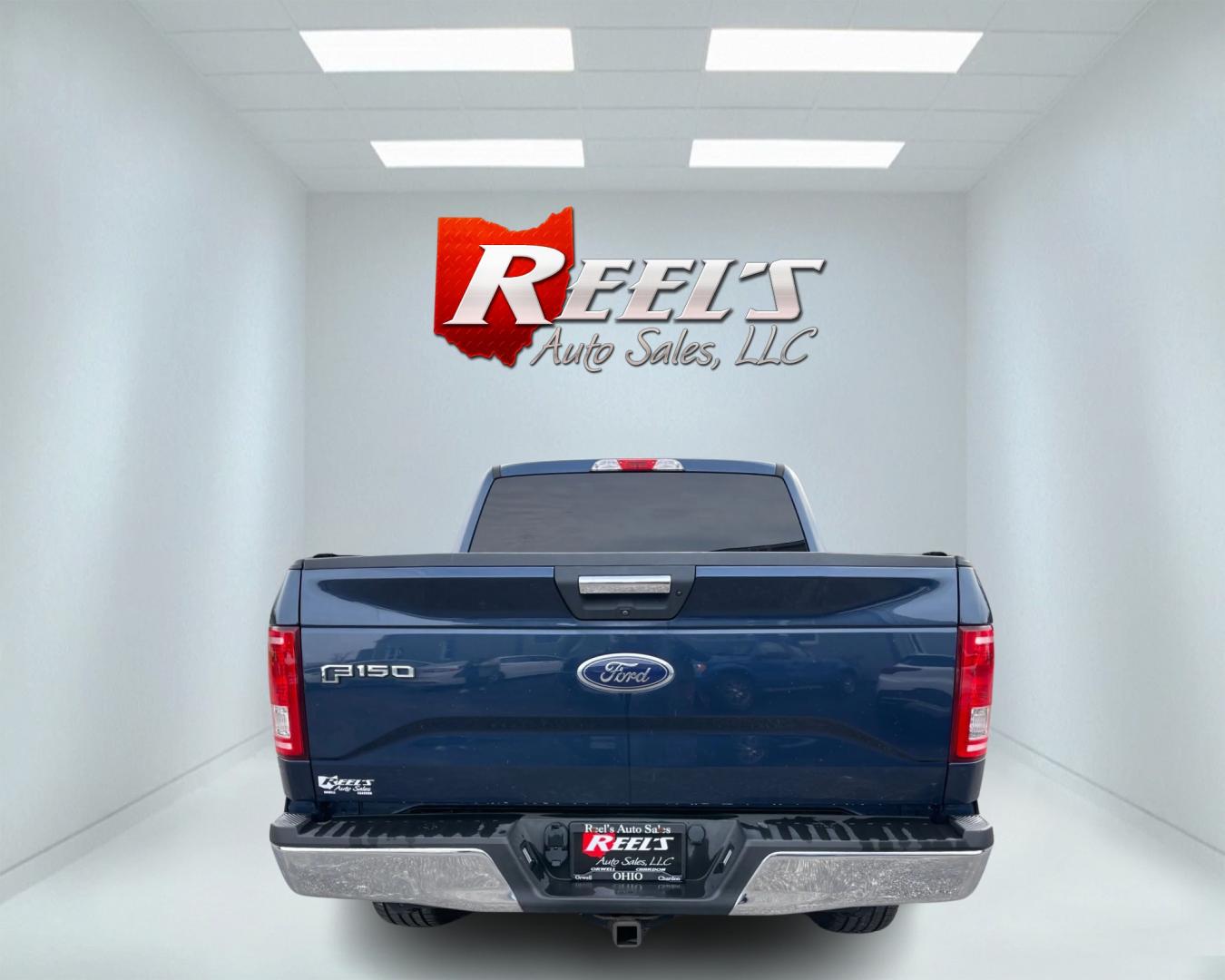 2016 Blue /Gray Ford F-150 XLT SuperCrew 5.5-ft. Bed 4WD (1FTEW1EG9GF) with an 3.5L V6 DOHC 24V TWIN TURBO engine, Automatic transmission, located at 547 E. Main St., Orwell, OH, 44076, (440) 437-5893, 41.535435, -80.847855 - Photo#5